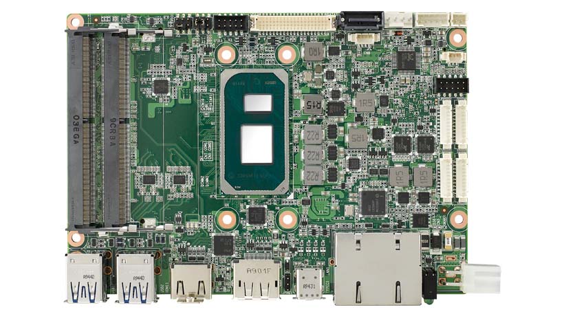 11th gen Intel Single Board Computer MIO-5375 Tigerlake i7-1185G7E FANLESS